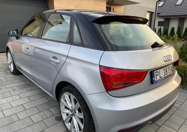 Audi A1 cena 48500 przebieg: 53240, rok produkcji 2016 z Leszno małe 79